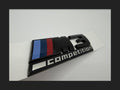 Gloss black M3 competition rear trunk logo emblem badge for BMW 3 Series M3