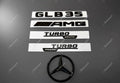 Gloss black GLB35 amg Turbo 4matic star trunk emblem badge X247 series 2020-2026