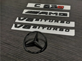 Gloss Black C63S AMG V8 BITURBO Star PACKAGE Trunk Emblem Badge C63 Sedan W205