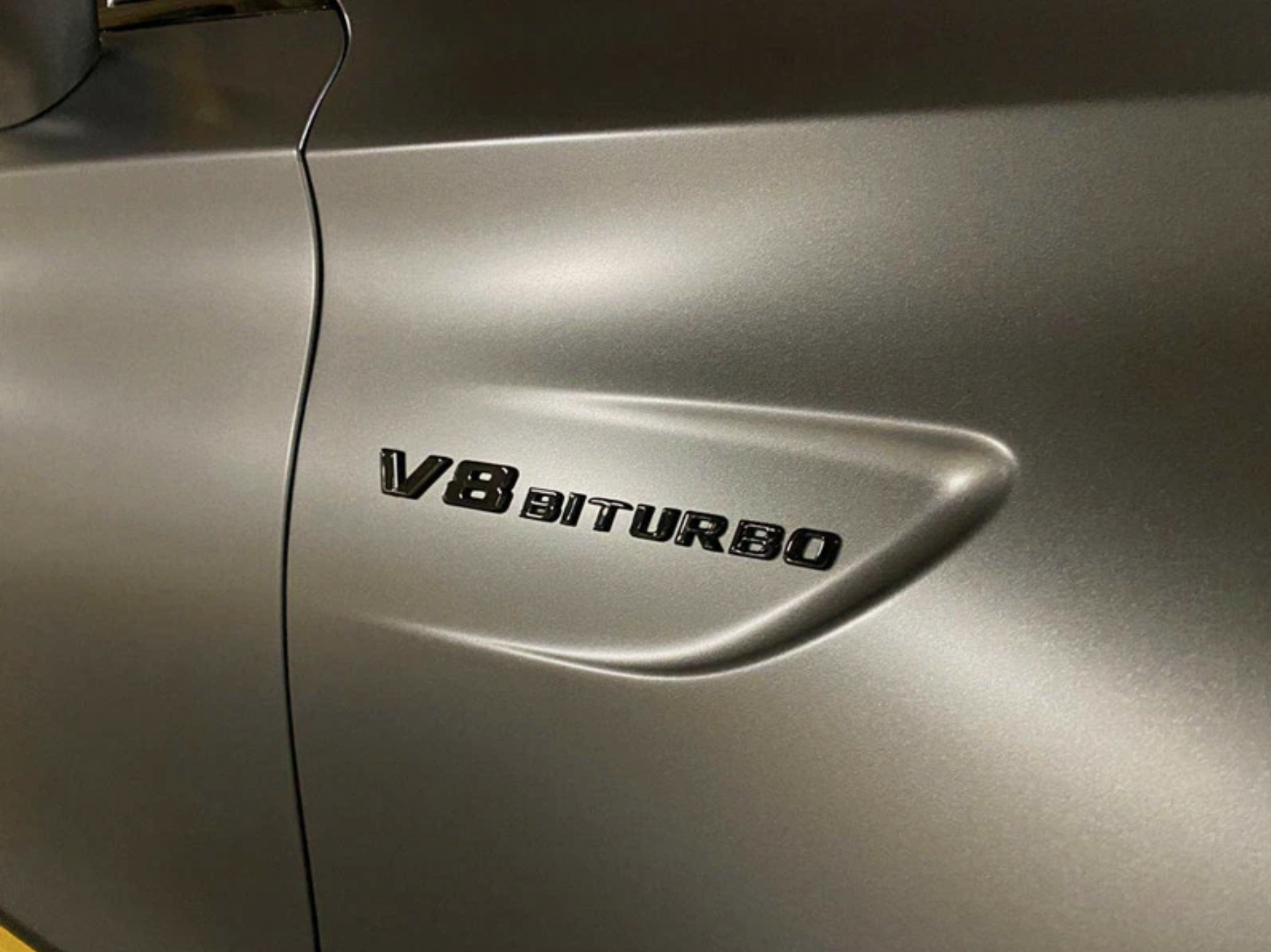 Gloss Black COUPE C63S AMG V8 BITURBO Star PACKAGE Trunk Emblem Badge C63 C205